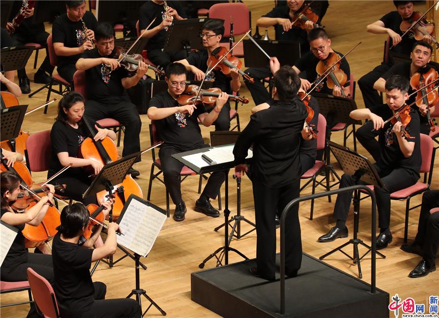 歌唱祖国庆祝新中国成立70周年北京交响乐团走进军事科